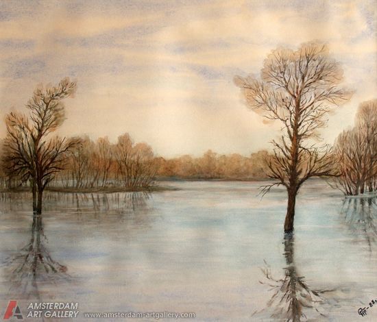 550x470 Famous Watercolor Paintings Famous Watercolor Paintings - Famous Watercolor Landscapes