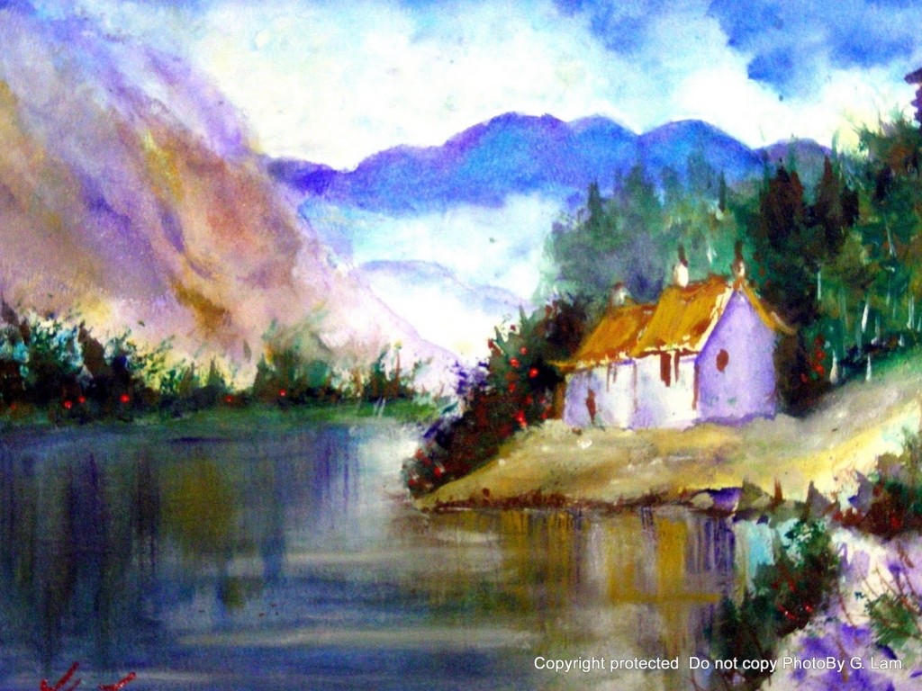 Famous Watercolor Landscapes At PaintingValley.com | Explore Collection ...