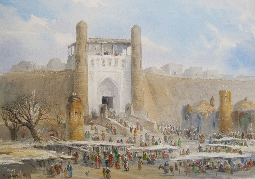 845x595 Bukhara In Famous Watercolours - Famous Watercolors