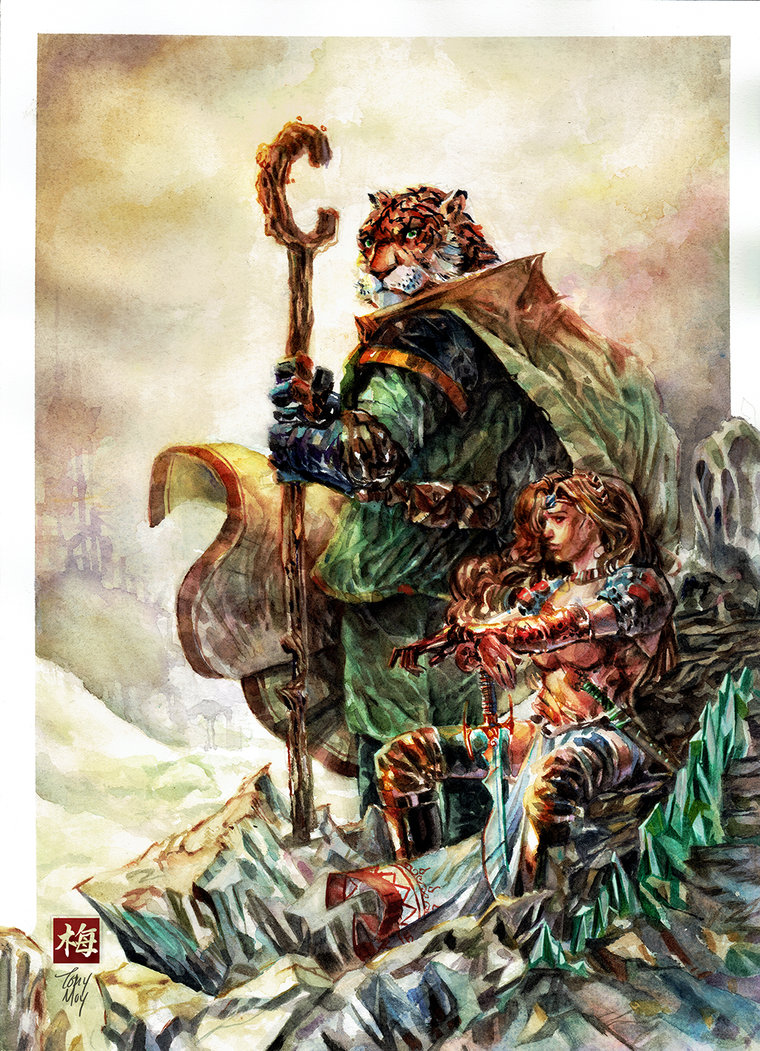 760x1051 Tellos - Fantasy Watercolor