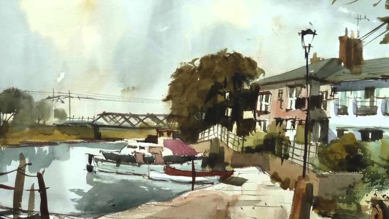 1280x720 Watercolour Fast And Free Trailer John Hoar - Fast Watercolor