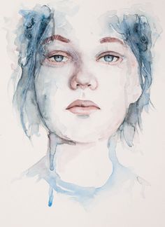 236x324 550 Best Watercolor Portrait Images In 2018 - Female Watercolor