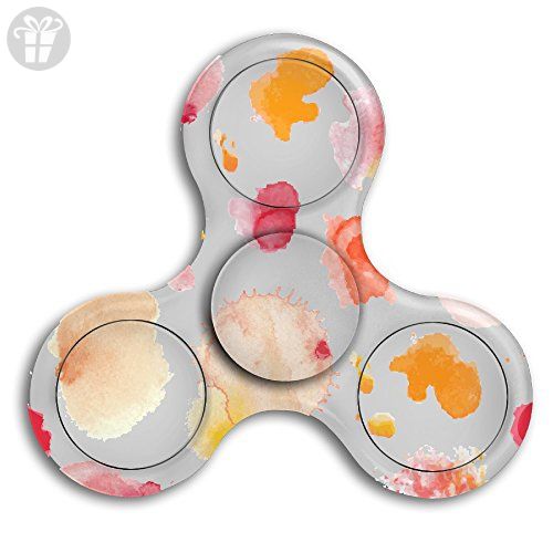 500x500 Double Happiness Watercolor Relieve Anxiety And Boredom Hand - Fidget Spinner Watercolor