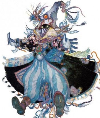 350x413 Legendary Final Fantasy Concept Artist Puts His Work In Motion - Final Fantasy Watercolor