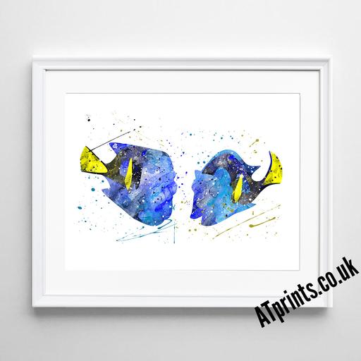 512x512 Disney Watercolour Art Tagged Finding Nemo Atprints - Finding Nemo Watercolor