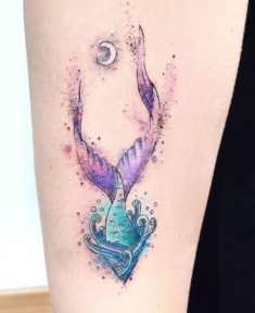 235x288 Fish Tattoos Archives - Fish Watercolor Tattoo