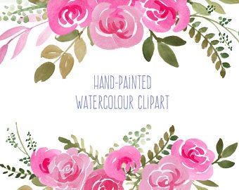 340x270 Floral Watercolor Etsy - Floral Watercolor