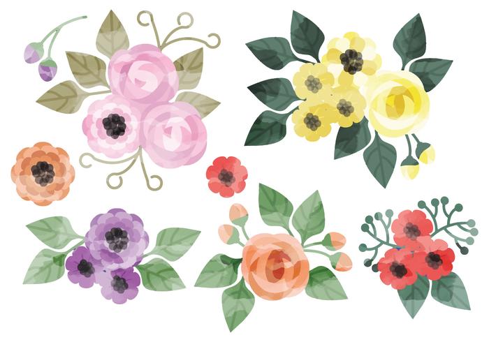 700x490 Watercolor Flower Free Vector Art 8,557 Free Amp Beautiful Files - Floral Watercolor