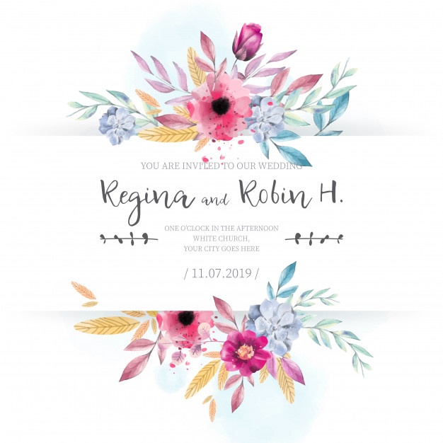 626x626 Watercolor Flowers Vectors, Photos And Psd Files Free Download - Floral Watercolor