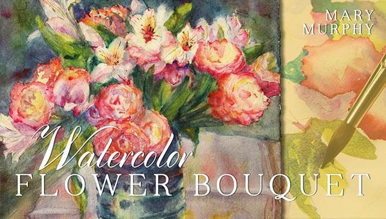 756x429 Watercolor Flower Bouquet Painting Class Craftsy - Flower Bouquet Watercolor