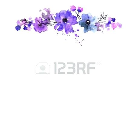 450x450 Flower Frame Set Of Frames Vector Ornament Decorative Floral - Flower Frame Watercolor