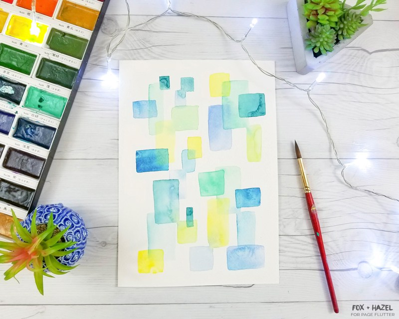 800x640 Easy Abstract Watercolor Painting For Beginners - Flower Watercolor Painting For Beginners