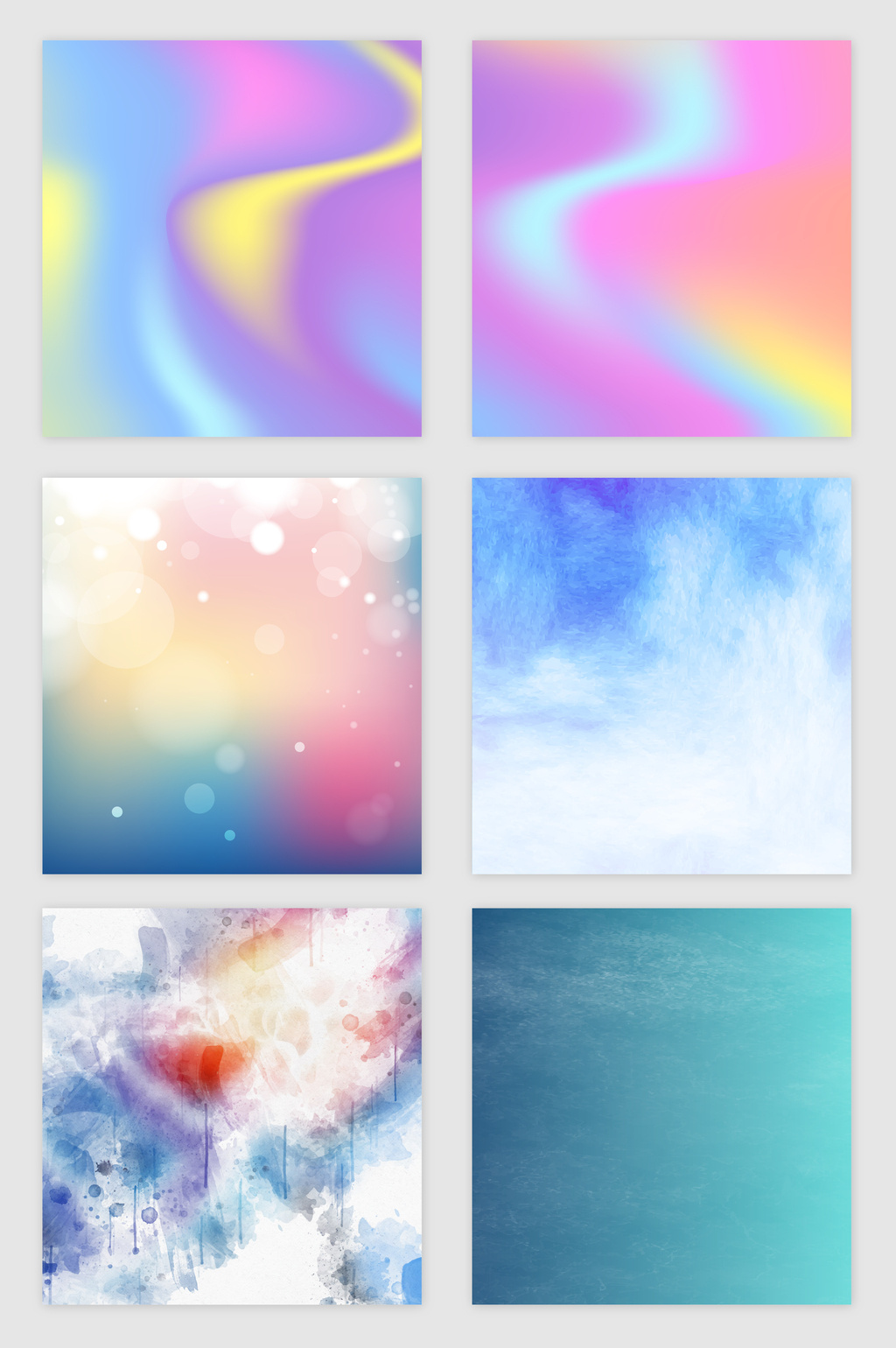 1024x1540 Fluorescent Watercolor Background Vector Material Free Download - Fluorescent Watercolor