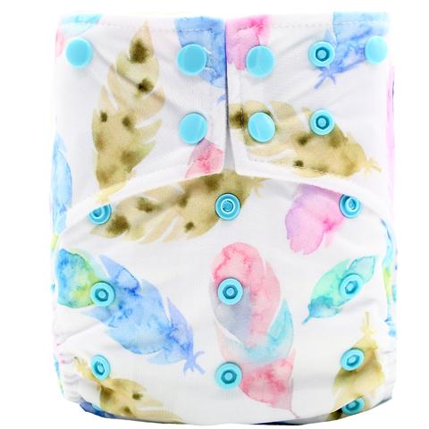 480x480 Happy Flute Pocket Watercolor Feathers The Fluffy Penguin Company - Flute Watercolor