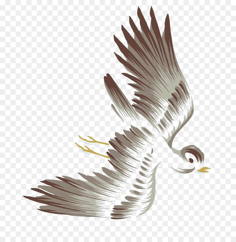 900x920 Bird Flight Watercolor Painting - Flying Bird Watercolor