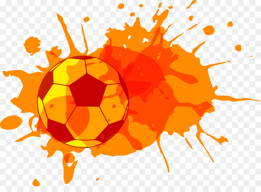 900x660 Fifa World Cup Football Watercolor Painting - Football Watercolor