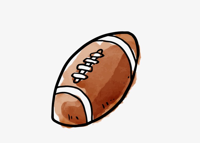 650x465 Football, Football Clipart, Watercolor Png And Vector For Free - Football Watercolor