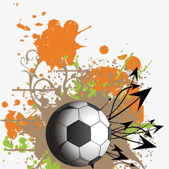 650x650 Football And Watercolor, Football Vector, Watercolor Vector - Football Watercolor