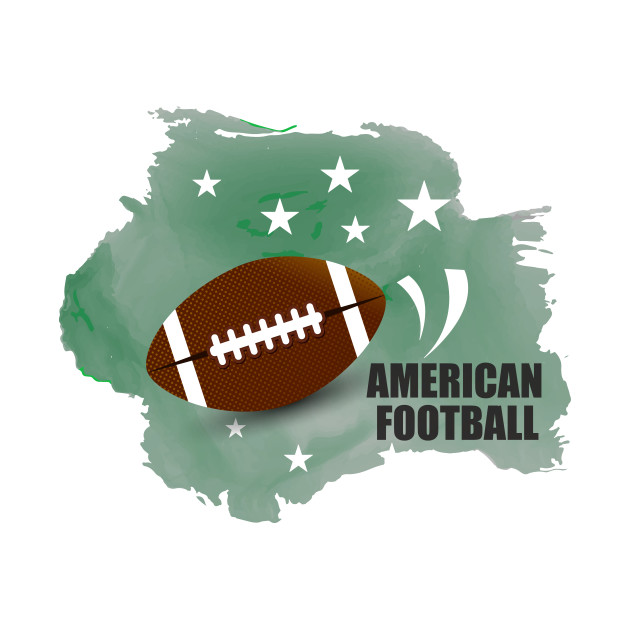 630x630 American Football Green Watercolor Background - Football Watercolor