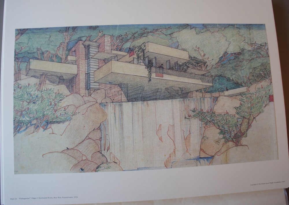 1000x710 The Portfolios Of Frank Lloyd Wright Crystal Bridges Museum Of - Frank Lloyd Wright Watercolor