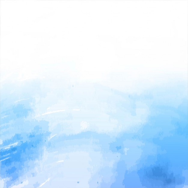 626x626 Watercolor Background, White And Blue Vector Free Download - Free Blue Watercolor Background