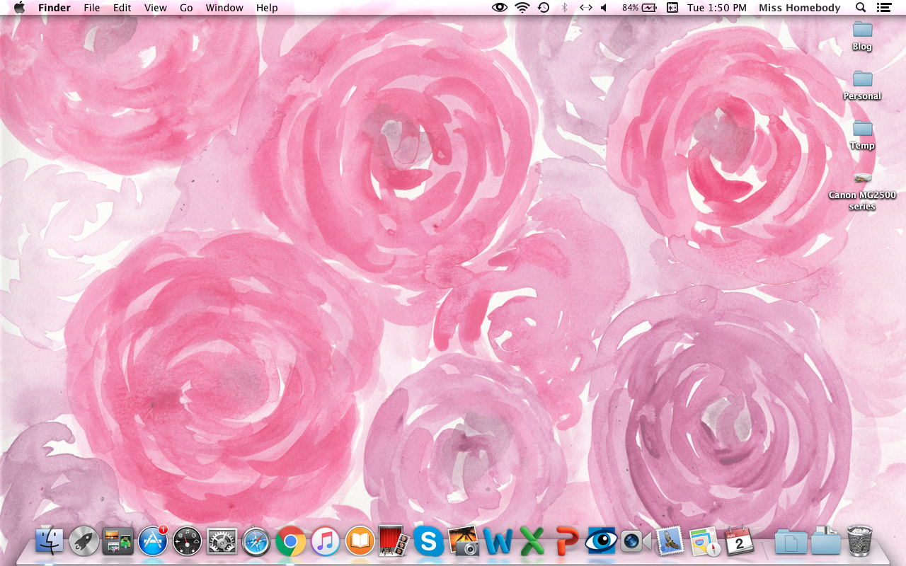 1280x800 Free Floral Watercolor Desktop Or Phone Background - Free Floral Watercolor Background