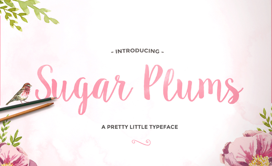 Watercolor Handwriting Font at Explore collection