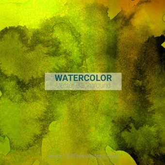 340x340 Watercolor Background Vectors Download Free Vector Art - Free Green Watercolor Background