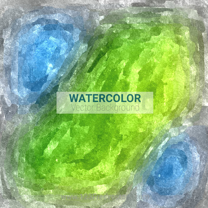 800x800 Blue Green Watercolor Background Free Vector By 123freevectors On - Free Green Watercolor Background