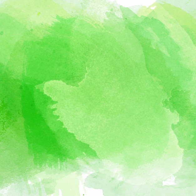 626x626 Detailed Background With Green Watercolor Design Vector Free - Free Green Watercolor Background