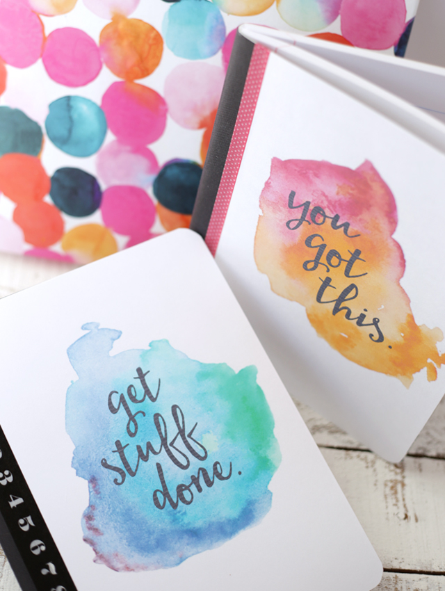 640x850 Free Printable Watercolor Notebook Covers - Free Printable Watercolor