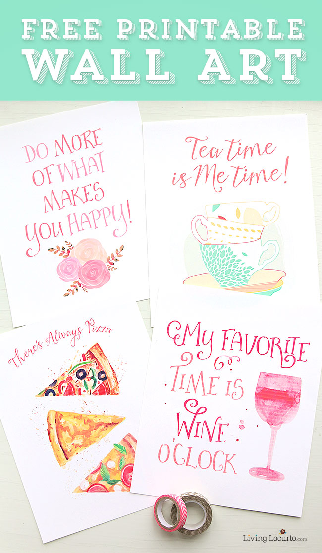 650x1116 Watercolor Free Printable Wall Art - Free Printable Watercolor