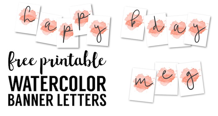700x375 Coral Watercolor Banner Free Printable - Free Printable Watercolor