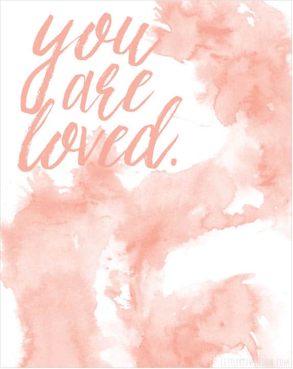 574x723 Free Printable Friday No. 14 - Free Printable Watercolor Art