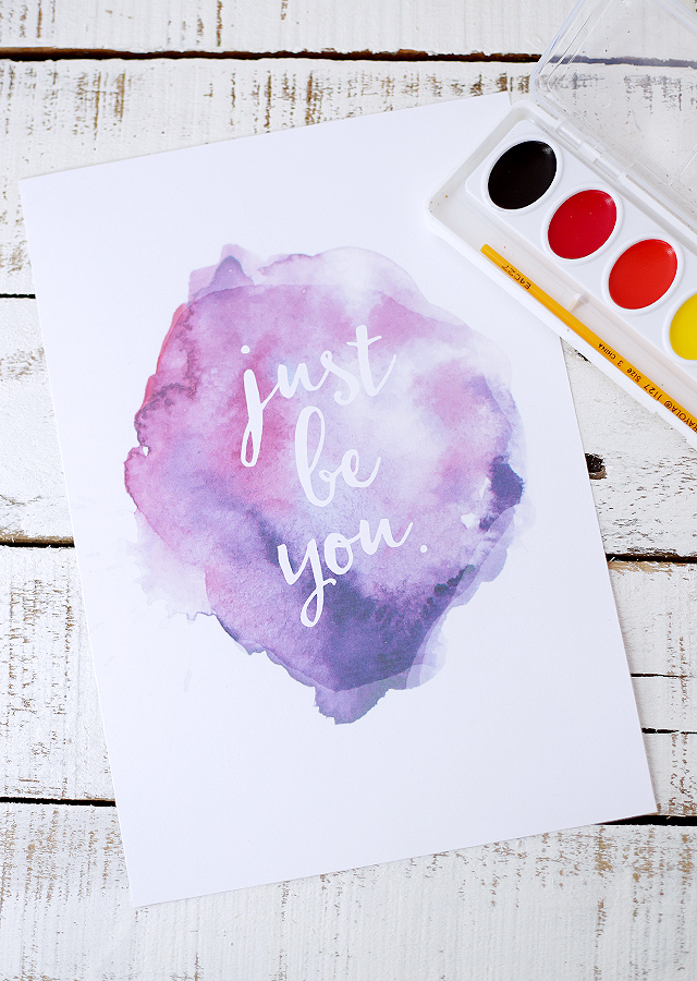 640x900 Free Printable Watercolor Notebook Covers - Free Printable Watercolor Pictures To Paint