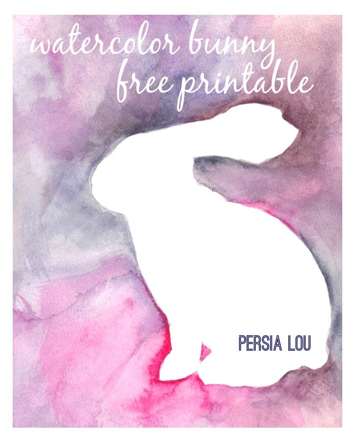 700x873 Free Watercolor Printables For Easter - Free Printable Watercolor Pictures To Paint