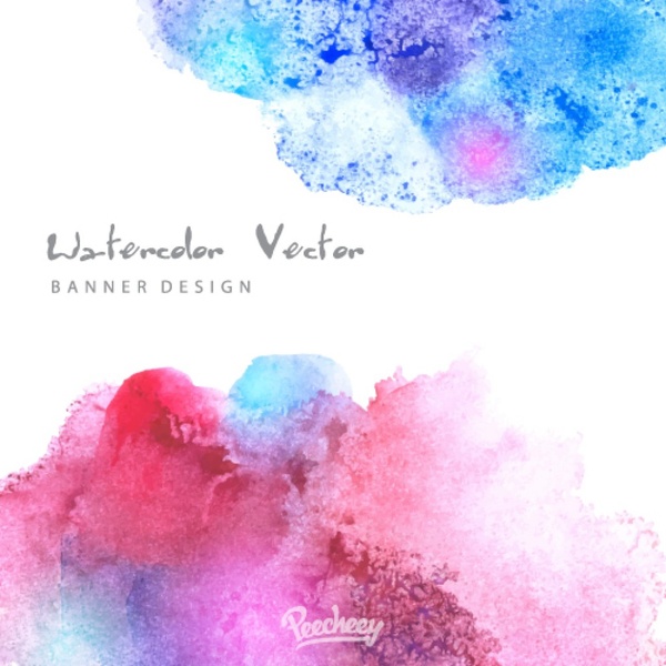 600x600 Abstract Watercolor Background Free Vector In Adobe Illustrator Ai - Free Watercolor