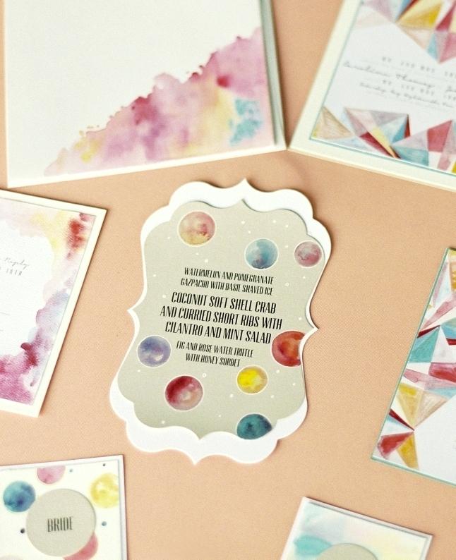 646x794 Handmade Watercolor Wedding Invitations Pin It Best Invitation App - Free Watercolor App
