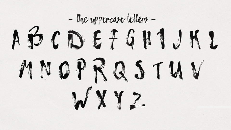 960x540 Atmospere Free Brush Font Pinspiry - Free Watercolor Brush Font