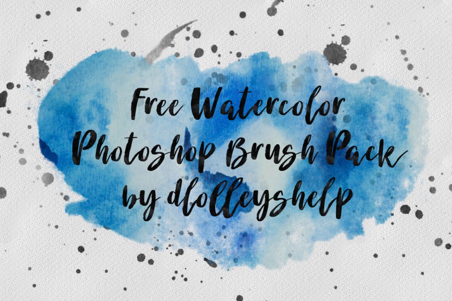 900x599 Free Watercolor Brush Pack Free Design Resources - Free Watercolor Brushes