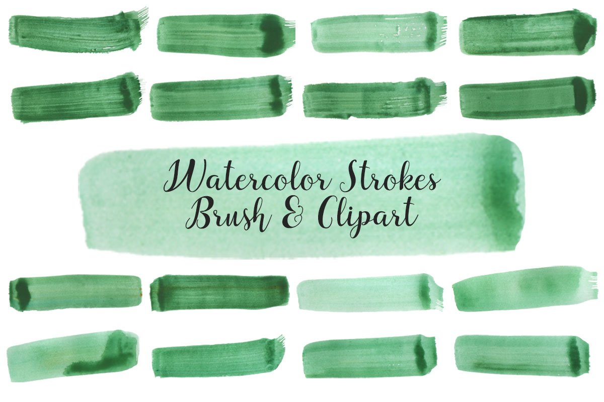 1200x799 Free Watercolor Strokes Brush Vol. 2 - Free Watercolor Brushes