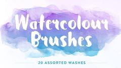 239x135 9 Realistic Watercolor Photoshop Brush Sets You Should Own - Free Watercolor Brushes