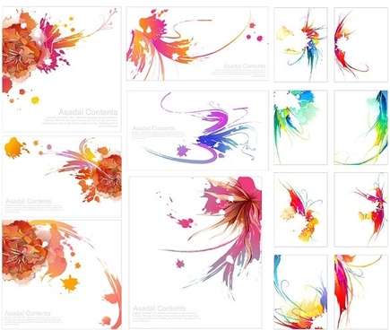 435x368 Watercolor Effect Free Vector Download (3,316 Free Vector) For - Free Watercolor Effect