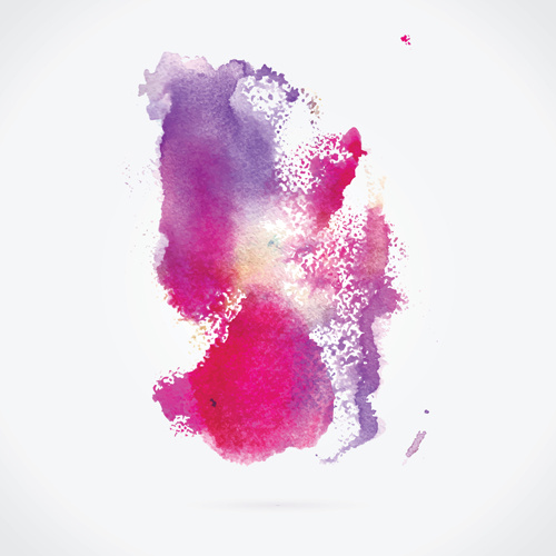 500x500 Watercolor Grunge Effect Vector Free Vector In Encapsulated - Free Watercolor Effect