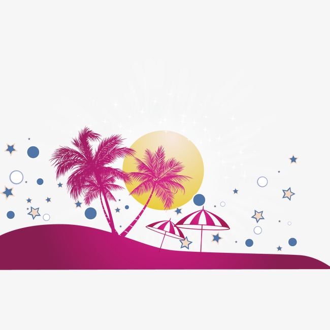 650x650 Creative Summer Watercolor Elements, Summer Vector, Watercolor - Free Watercolor Elements
