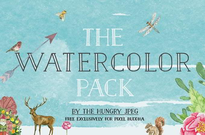 680x450 Watercolor Freebies For Graphic Designers Ai, Jpg, Png - Free Watercolor Elements