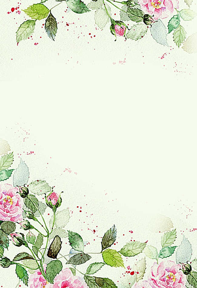 Free Watercolor Floral Background at PaintingValley.com | Explore ...