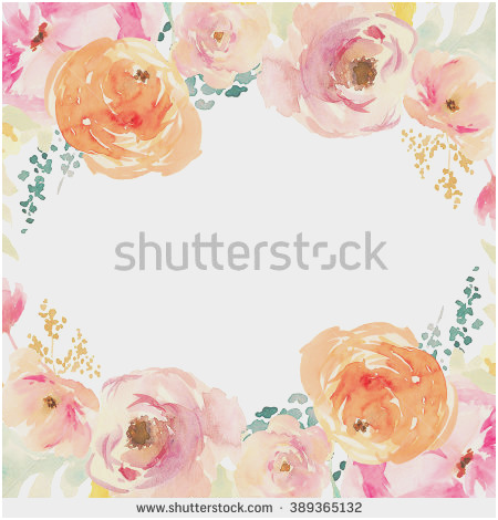 450x470 Watercolor Floral Border Paper Printable Pleasant Watercolor - Free Watercolor Floral Background