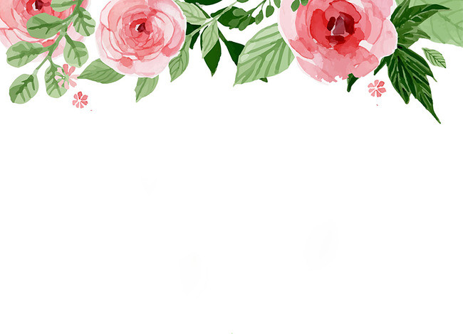 650x470 Watercolor Floral Flower Frame Background, Simple, Watercolor - Free Watercolor Floral Background