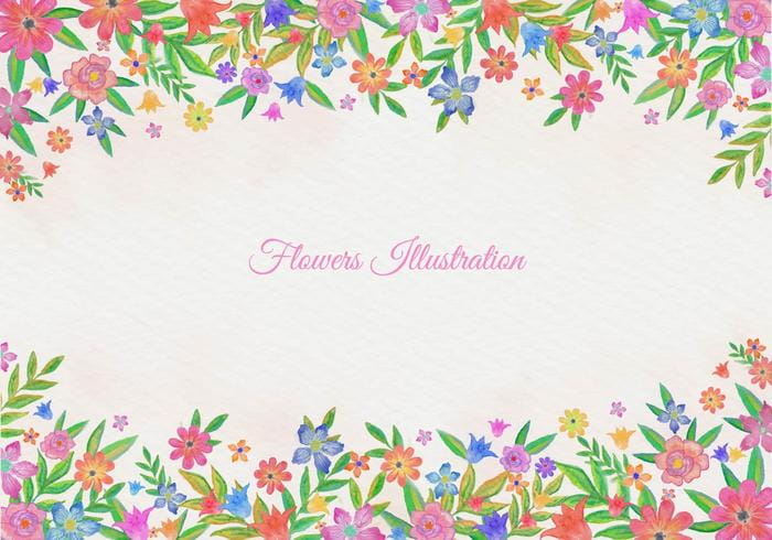 Download Free Watercolor Floral Background At Paintingvalley Com Explore Collection Of Free Watercolor Floral Background